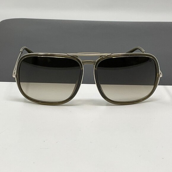 Chloe CE730SA 303 Oversized Sunglasses Khaki Gold Brown Gradient Lenses 62mm main image 13